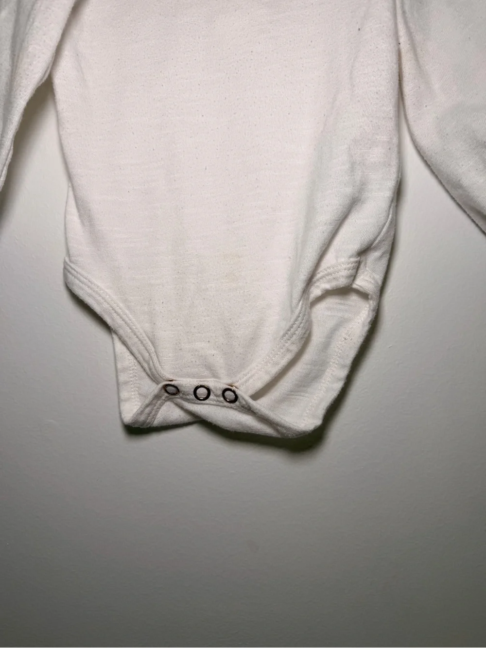 Joie baby girl white long sleeve casual cute bodysuit